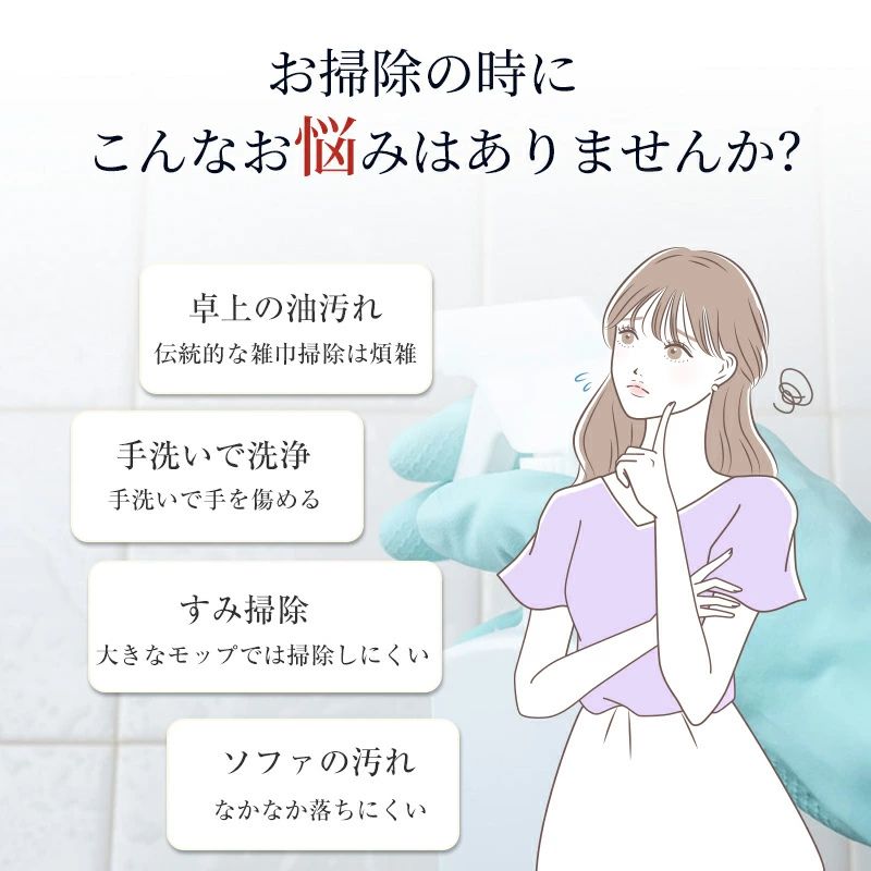 【本日終了!NO.1位 獲得】 Mini Clean Mop™ ミニクリーンモップ
