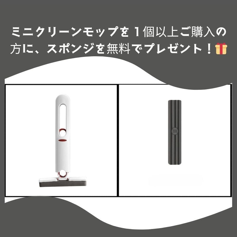 【本日終了!NO.1位 獲得】 Mini Clean Mop™ ミニクリーンモップ