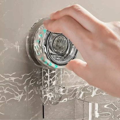 【本日限定！人気No.1】ClearLock™ 排水穴付き吸盤ウォールラック✨