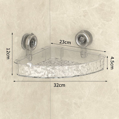 【本日限定！人気No.1】ClearLock™ 排水穴付き吸盤ウォールラック✨