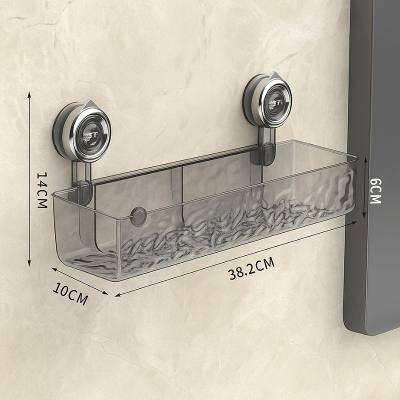 【本日限定！人気No.1】ClearLock™ 排水穴付き吸盤ウォールラック✨