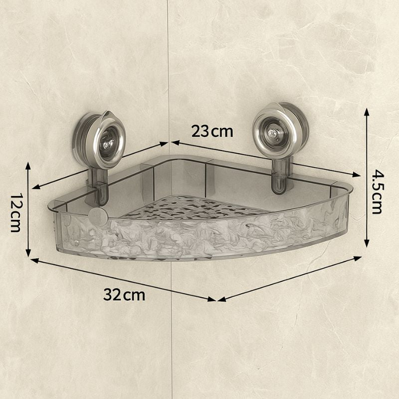 【本日限定！人気No.1】ClearLock™ 排水穴付き吸盤ウォールラック✨