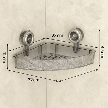 【本日限定！人気No.1】ClearLock™ 排水穴付き吸盤ウォールラック✨