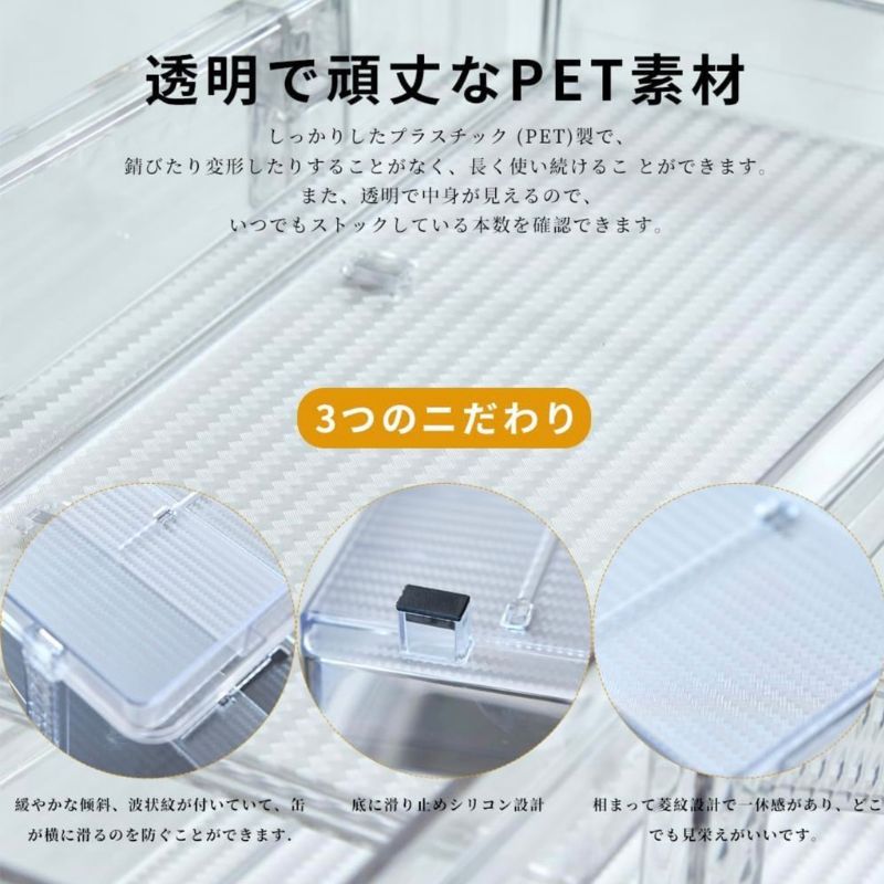 ClearCan™ Organizer クリア缶オーガナイザー